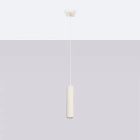 Brilagi - Lampadario a sospensione con filo CRESTO 1xGU10/10W/230V color crema