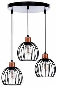 Lampadario a sospensione con filo CELTA 3xE27/40W/230V