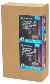 Aigostar - Decorazione natalizia da esterno a LED/3,6W/230V 150 cm IP44 bianco freddo