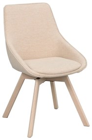 Sedie da pranzo beige in set di 2 Alison - Rowico