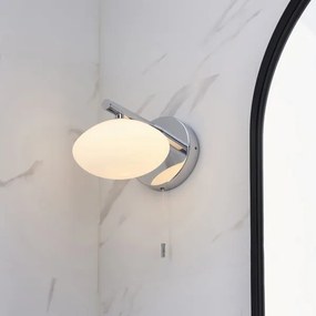 Endon 97181 - Applique da bagno MOBIAS 1xG9/3W/230V IP44 cromo lucido