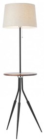 1-light floor lamp black- Glenn Lucilla Giovane