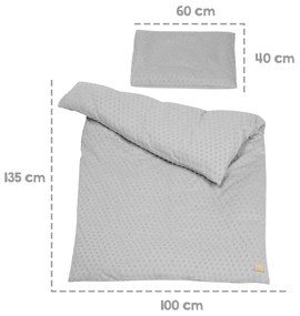 Biancheria da letto per culla 100x135 cm Lil Planet - Roba