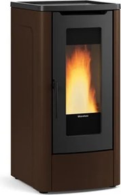 Stufa a pellet ventilata Dahiana 10,0 kW Bronzo - Extraflame