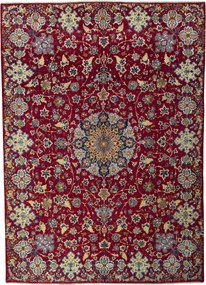 Najafabad Tappeto 310 x 440 Rosso (Iran) Annodato A Mano