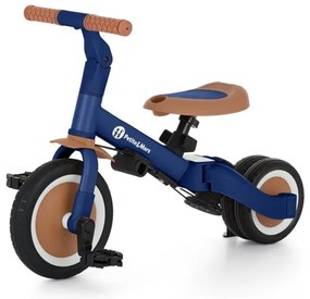 PETITE&amp;MARS - Triciclo per bambini 5in1 TURBO Enigmatic Blue