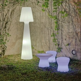Lampada da terra LED da terra Lola  bianco, luce bianco freddo 2200 lumen NEWGARDEN