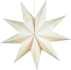 Decorazione luminosa bianca con motivo natalizio ø 45 cm Solvalla - Markslöjd