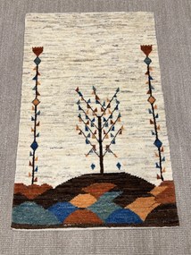 Gabbeh Tappeto persiano 130 x 80 Beige (Iran) Annodato A Mano