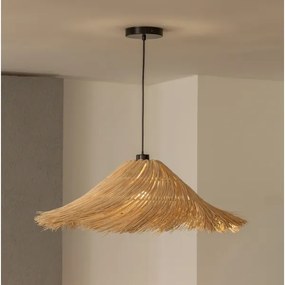 Brilagi - Lampadario LED a sospensione con cavo CERIA BOHO 1xE27/40W/230V Ø 100 cm in rattan