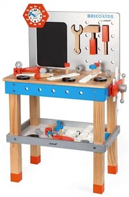 Janod - Laboratorio per bambini con attrezzi BRICOKIDS