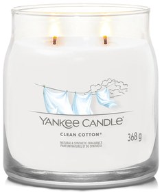 Clean Cotton, candela in giara media Yankee Candle