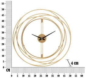 Orologio da parete ø 50 cm Strips - Mauro Ferretti