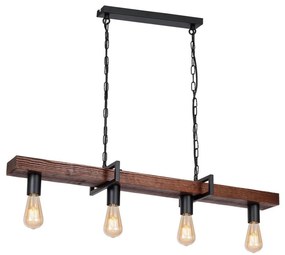 Lampadario a sospensione con filo HARD 4xE27/60W/230V