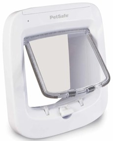 Petsafe porta basculante per gatto con microchip bianco ppa19-16145