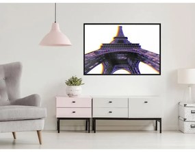 Poster Symbol of Paris (Purple)