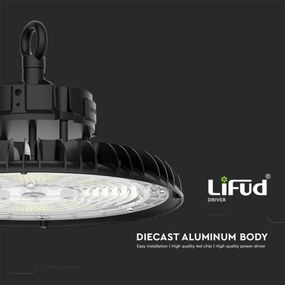 Lampada industriale LED UFO High Bay 200W 230V 3000K/4000K/6000K IP65