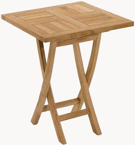 Tavolino pieghevole da giardino in legno di teak Fun