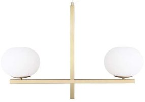 Globen Lighting - Gemini Lampada A Sospensione Ottone Spazzolato Globen Lighting