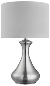 Searchlight EU2750SS - Lampada da tavolo TOUCH 1xE14/40W/230V