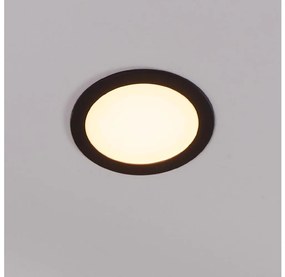 Eglo 31744 - Lampada da bagno LED dimmerabile FUEVA-Z 10,5W/230V IP44 nero
