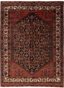 Hamedan Tappeto 270x210 Blu (Iran) Annodato A Mano