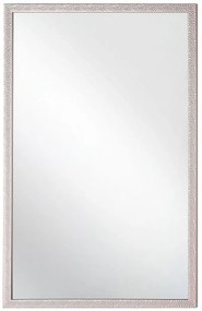 Specchio da parete in color rosa 60 x 90 cm MORLAIX Beliani
