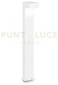 Sirio paletto ip65 h.80cm 1 luce attacco gx53 bianco