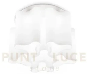 Lampada da soffitto compo pl6 bianco