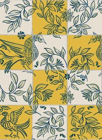 Coordonne Carta da parati Ceramica - Damero