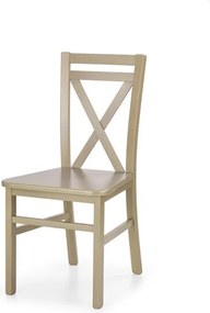 Sedia Dariusz2 sonoma in legno + MDF - H 90 cm
