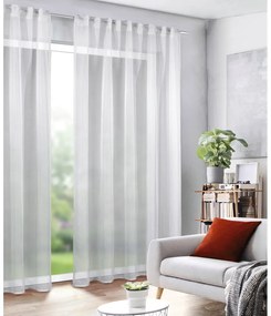 Tenda sottile bianca in voile 135x245 cm Uni – Sehlbach