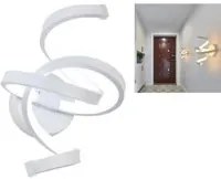 APPLIQUE LAMPADA INTERNO MODERNA PARETE MURO SPIRALE 15W LUCE CALDA ST-004