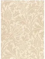 Morris & Co Carta da parati Pure Thistle - Linen