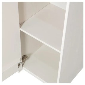 Armadio modulare in legno di pino crema 40x210 cm Basu - WOOOD