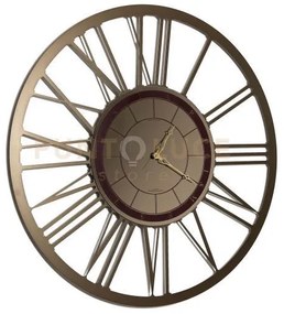 Orologio da parete di design big lux bronzo