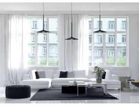 MAXLIGHT P0456 - Lampadario LED a sospensione con filo HANA LED/6W/230V diametro 17,5 cm nero