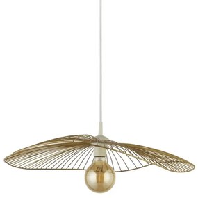 Searchlight 88550GO - Lampadario a sospensione con filo WAVE 1xE27/60W/230V oro