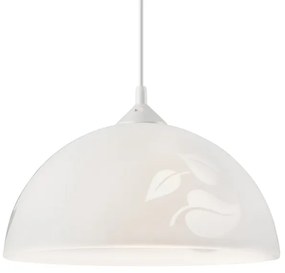 Lampadario a sospensione con filo 1xE27/60W/230V foglie