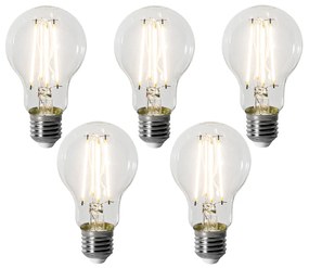 Set di 5 lampadine LED E27 dimmerabili A60 8W 900 lm 3000K