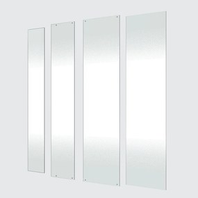 Kit vetro per doccia ad apertura pieghevole Easy L 90 x H 190cm, Sp. 6 mm serigrafato