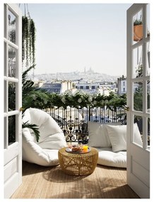 Design OUT™ Nido White Outdoor Sofa Chair Out Niddo - Karup Design