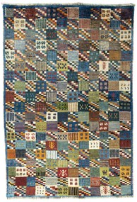 Gabbeh Tappeto persiano 190 x 130 (Iran) Annodato A Mano