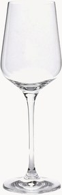 Set di 4 bicchieri da vino bianco in cristallo Mystique