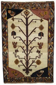 Gabbeh Tappeto persiano 200x130 Beige (Iran) Annodato A Mano