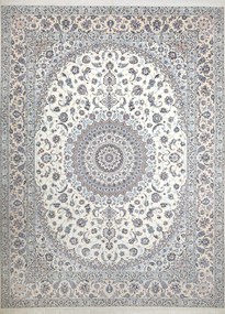 Nain Tappeto persiano 410x310 (Iran) Annodato A Mano