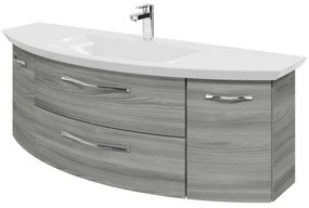 Mobile da bagno sotto lavabo PELIPAL Cassca L 139 x H 48 x P 46.2 cm 2 cassetti 2 ante, lavabo non incluso