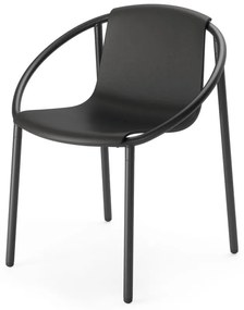 Sedia da pranzo nera Ringo - Umbra