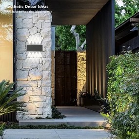 Brilagi - Lampada da parete LED per esterni FLAREBOX LED/8W/230V antracite IP65