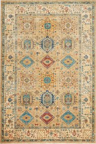 Samarkand Tappeto orientale 170 x 230 Beige (Pakistan) Annodato A Mano